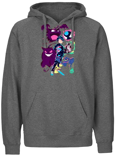 PokeMob - pocket, monster, trainer, ghost, Mob Psycho, geist - Fairtrade Hoodie