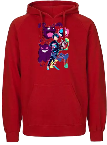 PokeMob - pocket, monster, trainer, ghost, Mob Psycho, geist - Fairtrade Hoodie