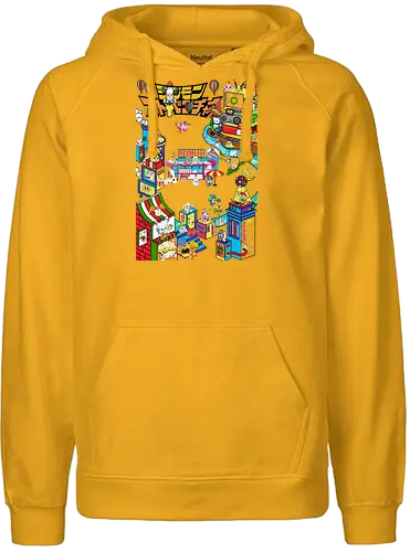 Digital Friends - anime, mon, Digi, adventure - Fairtrade Hoodie