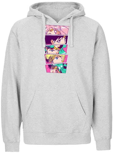 Sailor Scouts Vol. 2 - sailor, Scout, moon, pluto, Uranus, Neptun, jupiter - Fairtrade Hoodie