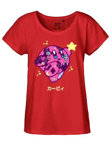 Night Vacuum - gaming, classic gaming, console, handheld - Fairtrade Girl Shirt