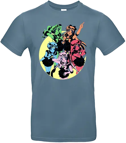 Sailor Colors - anime, manga, sailor, moon, Ensenble - Standard T-Shirt