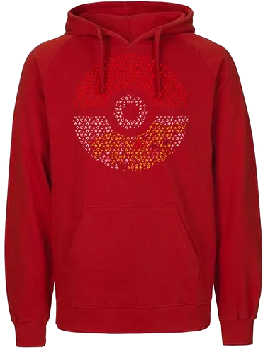 Pi Ka - pocket, monster, electro, maus, mouse - Fairtrade Hoodie