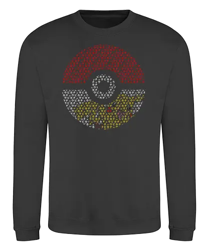 Pi Ka - pocket, monster, electro, maus, mouse - Sweatshirt