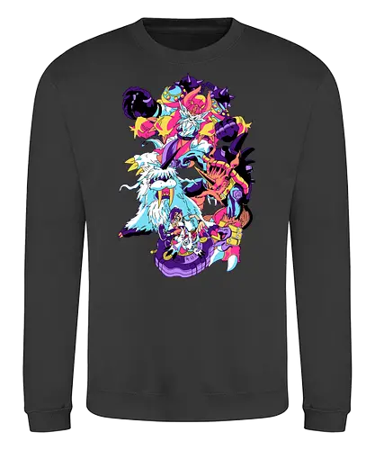 Reliability - digital, monster, joe, Reliability, anime - Sweatshirt