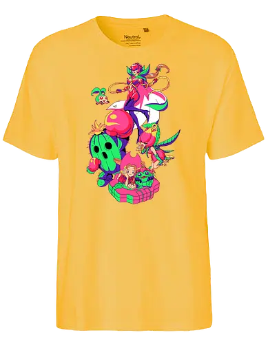 Sincerity - digital, monster, Aufrichtigkeit, crest, anime - Fairtrade T-Shirt