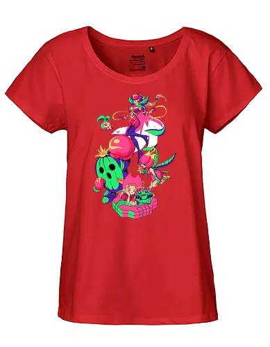 Sincerity - digital, monster, Aufrichtigkeit, crest, anime - Fairtrade Girl Shirt