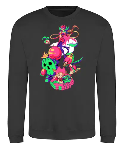 Sincerity - digital, monster, Aufrichtigkeit, crest, anime - Sweatshirt