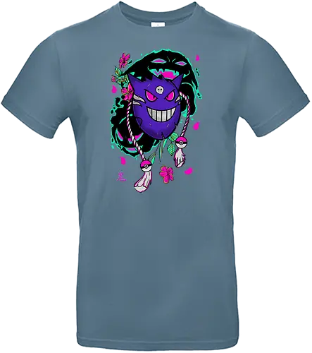 Cursed Mask - ghost, geist, maske, verflucht, Fluch, cursed, pocket, monster - Standard T-Shirt