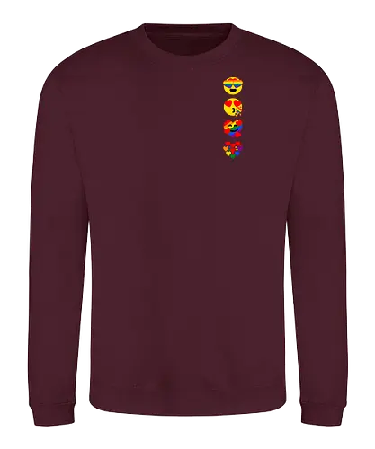 Emoji Pride - pride, emoji, Smiley, regenbogen, Lgbtq - Sweatshirt