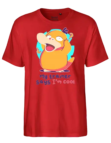 I'm Cool - duck, pocket, monster, cool, ente - Fairtrade T-Shirt