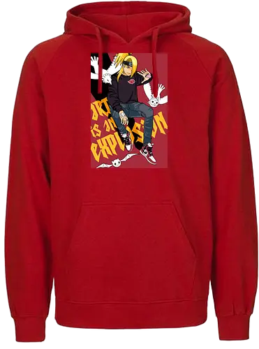 Art is an Explosion - ninja, shinobi, anime, manga - Fairtrade Hoodie