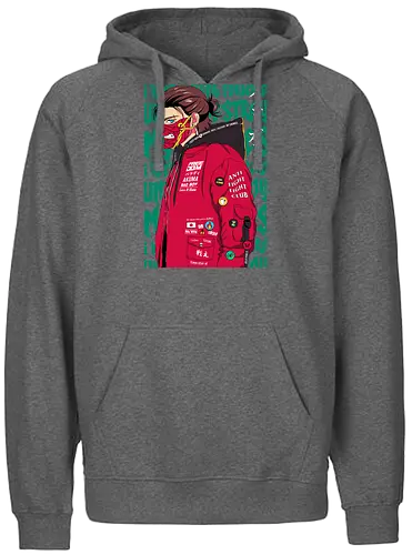 Anti Hero - attack, titan, Eren, jäger, anime, manga - Fairtrade Hoodie