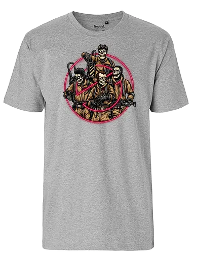 Busted Ghosts - ghost, buster, 80s, retro - Fairtrade T-Shirt