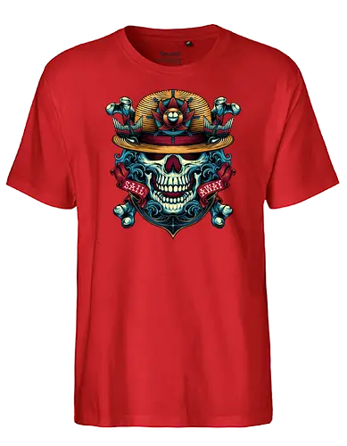 Sail Away - one, piece, pirat, anime, manga - Fairtrade T-Shirt