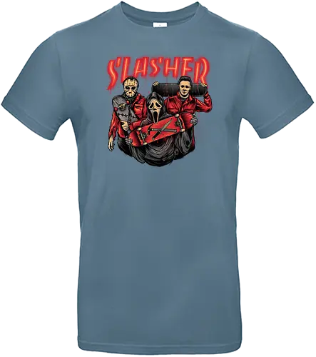 Slasher Club - slasher, Skating, horror, classic horror - Standard T-Shirt