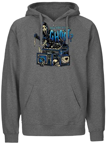 Seen a Ghost? - ghost, geist, maske, horror, horrormovie, scrm - Fairtrade Hoodie