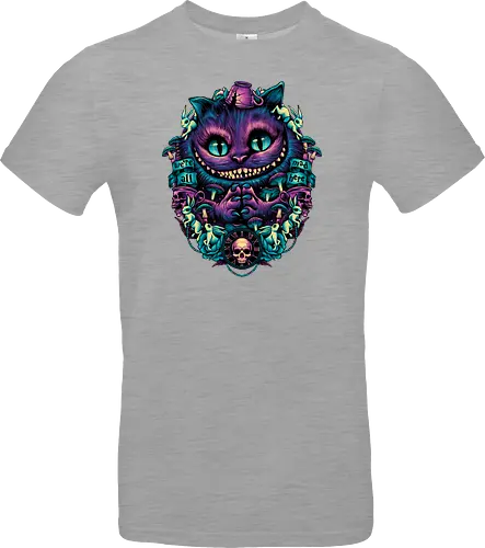 The Cat of Mischief - grinsekatze, cheshire cat, alice, wonderland, wunderland, lewis carroll - Standard T-Shirt