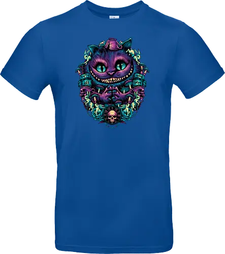 The Cat of Mischief - grinsekatze, cheshire cat, alice, wonderland, wunderland, lewis carroll - Standard T-Shirt