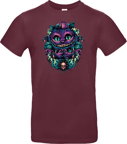 The Cat of Mischief - grinsekatze, cheshire cat, alice, wonderland, wunderland, lewis carroll - Standard T-Shirt