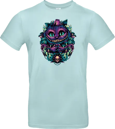 The Cat of Mischief - grinsekatze, cheshire cat, alice, wonderland, wunderland, lewis carroll - Standard T-Shirt