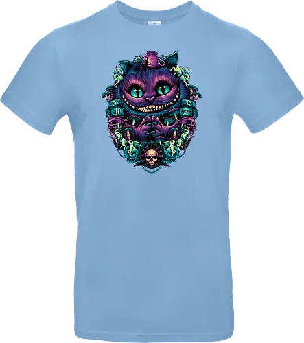 The Cat of Mischief - grinsekatze, cheshire cat, alice, wonderland, wunderland, lewis carroll - Standard T-Shirt