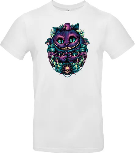 The Cat of Mischief - grinsekatze, cheshire cat, alice, wonderland, wunderland, lewis carroll - Standard T-Shirt