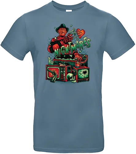 I Love Nightmares - slasher, horror, freddy, horrormovie - Standard T-Shirt