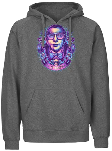 Sun Hater - vampir, vampire, hipster - Fairtrade Hoodie
