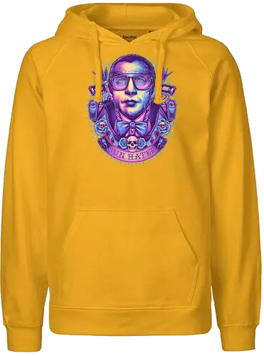 Sun Hater - vampir, vampire, hipster - Fairtrade Hoodie