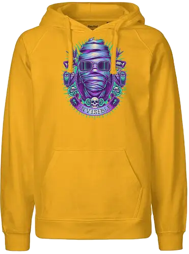 Invisible Guy - unsichtbar, invisible, monster, hipster - Fairtrade Hoodie