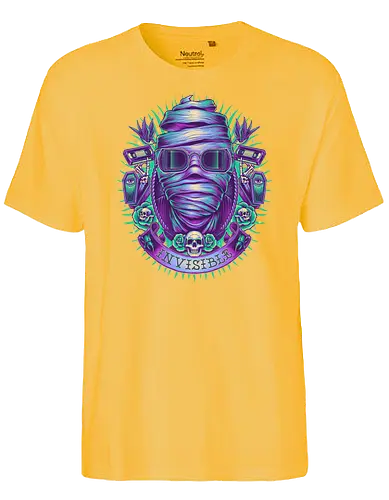 Invisible Guy - unsichtbar, invisible, monster, hipster - Fairtrade T-Shirt