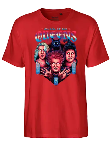 Queens of Halloween - hocus, pocus, witch, hexe, 90s - Fairtrade T-Shirt