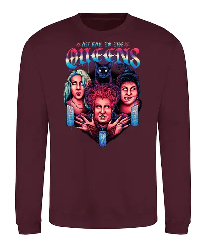 Queens of Halloween - hocus, pocus, witch, hexe, 90s - Sweatshirt