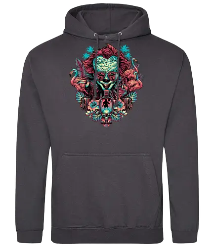 Tropical Clown - clown, it, es, Clown - Standard Hoodie