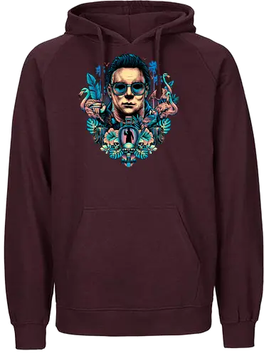Tropical Slasher - horror, slasher, Michael - Fairtrade Hoodie