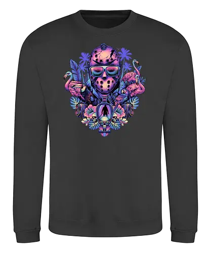 Tropical Camper - jason, horror, slasher - Sweatshirt