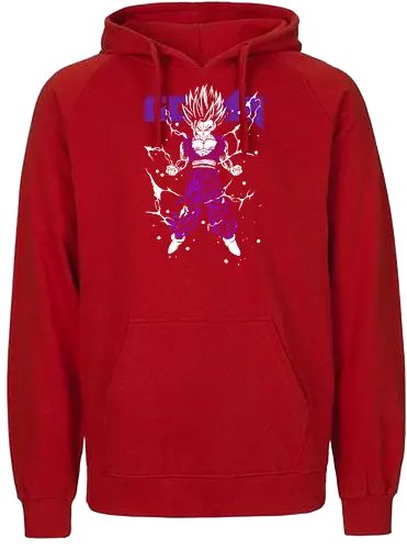 Ultimate Gohan - dragon, ball, gohan, saiyan, saiyajin, anime, manga - Fairtrade Hoodie