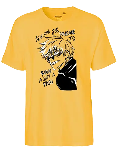 Jujutsu Sorcerer - jujutsu, kaisen, gojo, anime, manga - Fairtrade T-Shirt