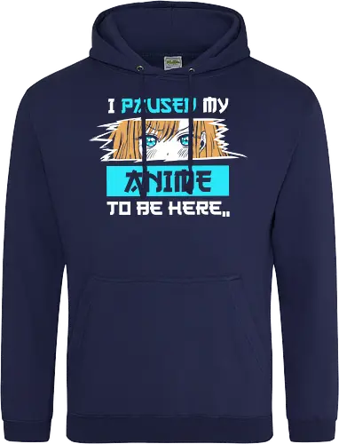 paused my anime for you