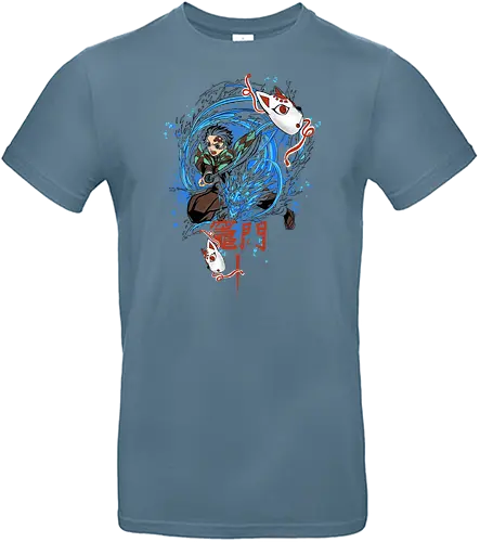 Water Breathing - demon, slayer, water, anime, manga - Standard T-Shirt
