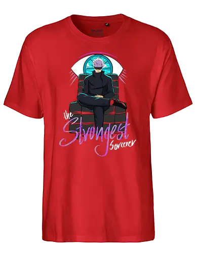 The strongest Sorcerer - jujutsu, gojo, anime, manga - Fairtrade T-Shirt
