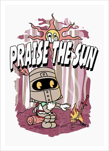 Praise the Sun Cartoon