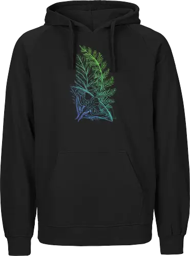 Smoky Moth Tattoo - last, zombie, ellie, tattoo, Atlas moth, moth - Fairtrade Hoodie