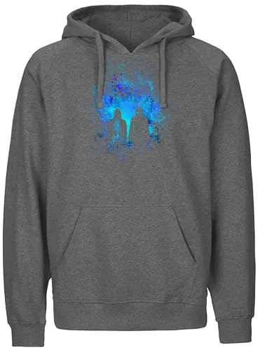 28064212 Art - donnie, darko, movie, frank, time travel - Fairtrade Hoodie