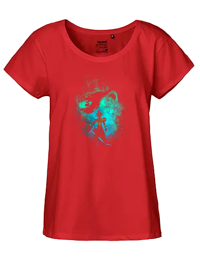 Ex Soldier Art - gaming, ff7, cloud, console, classic gaming - Fairtrade Girl Shirt