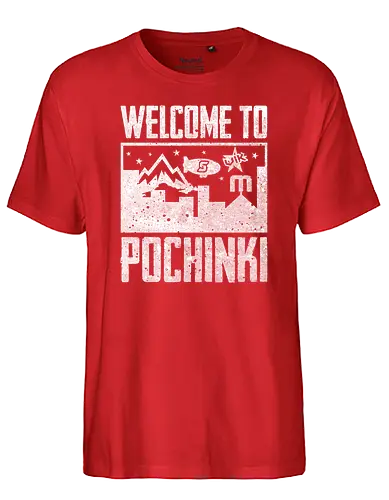 Welcome to Pochinki - pubg, shooter, pochinki, battle royale, mmo - Fairtrade T-Shirt