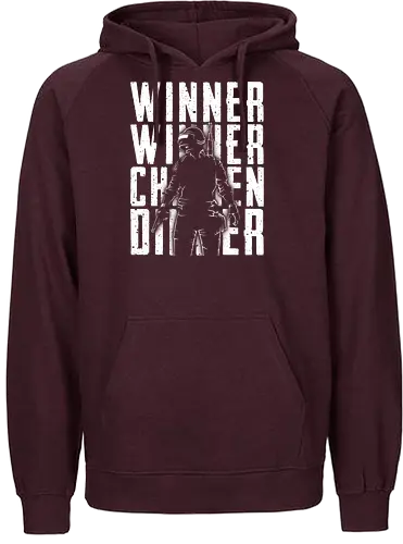 winner winner-2 - pubg, shooter, pochinki, battle royale, mmo, winner winner, chicken dinner - Fairtrade Hoodie
