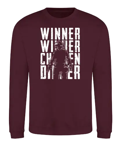 winner winner-2 - pubg, shooter, pochinki, battle royale, mmo, winner winner, chicken dinner - Sweatshirt