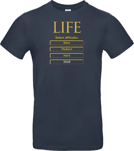 Select life difficulty: 2020